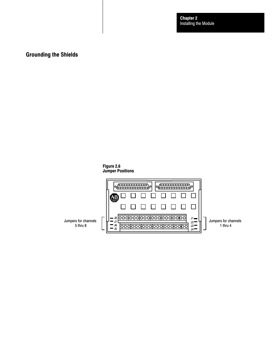Grounding the shields | Rockwell Automation 1771-TCM,D17716.5.108 TEMPERATURE CONTROL MOD User Manual | Page 21 / 137