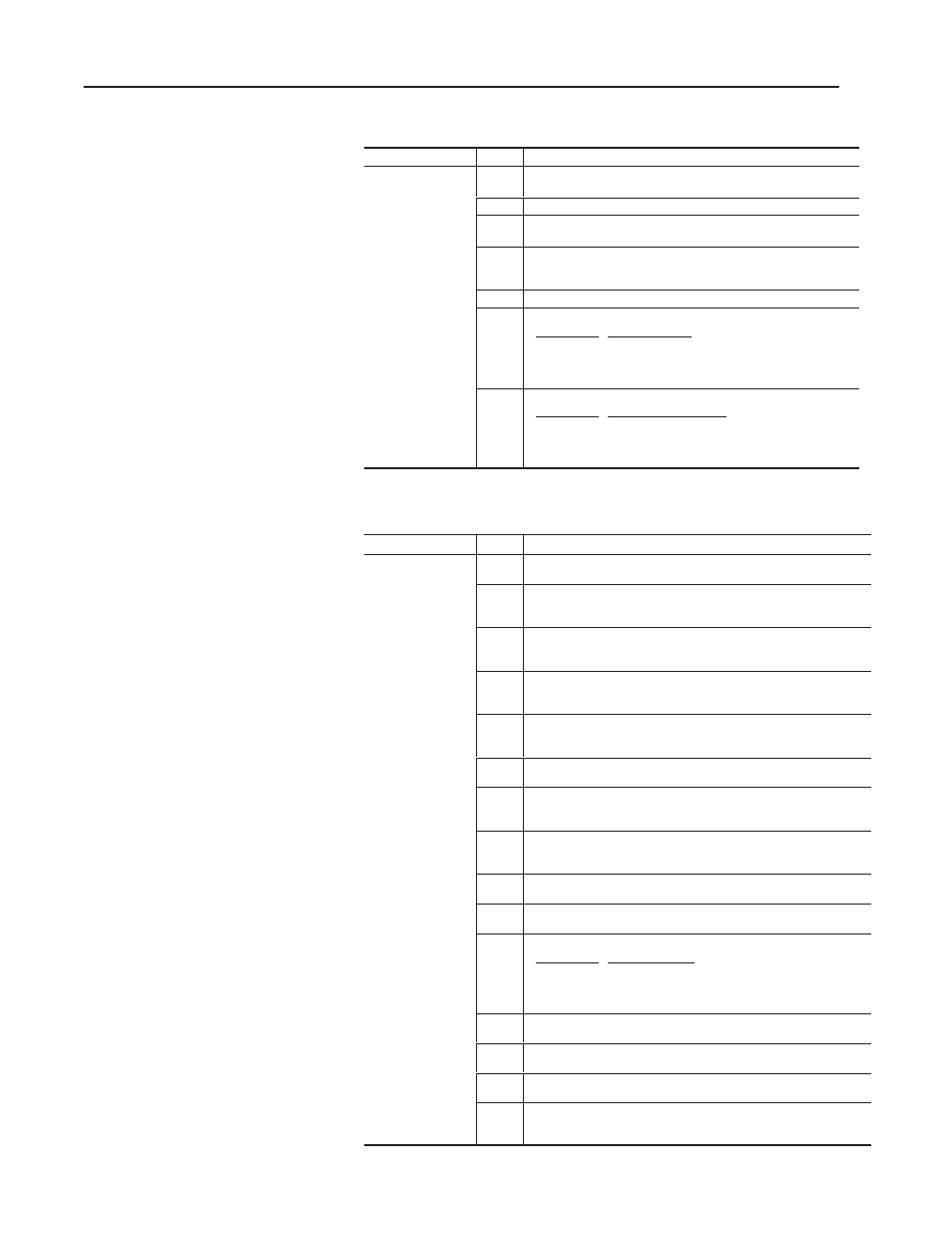 Bit map of command mode word, Bit map of axis status word | Rockwell Automation 1746-QS,D17466.19 SYNCHRONIZED AXES MODULE User Manual | Page 48 / 51