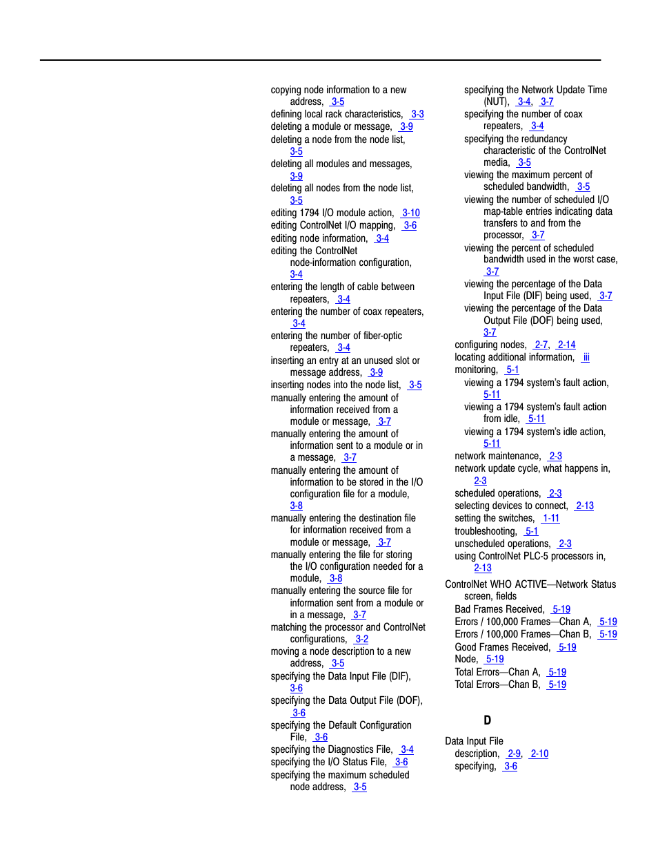 Rockwell Automation 1785-L20C_L40C, D17856.5.14 ControlNet PLC-5 Programmable Controllers User Manual User Manual | Page 100 / 107