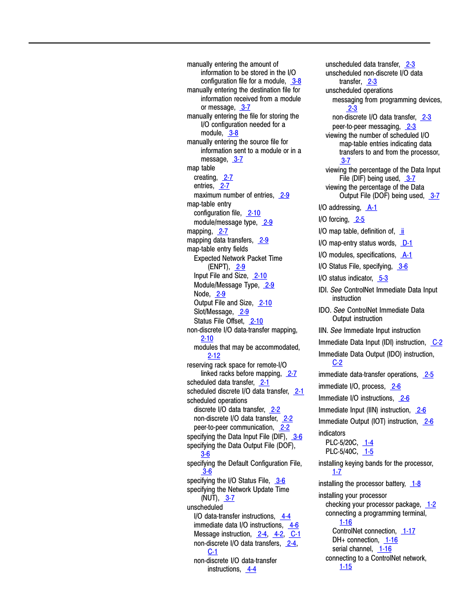 Rockwell Automation 1785-L20C_L40C, D17856.5.14 ControlNet PLC-5 Programmable Controllers User Manual User Manual | Page 102 / 107