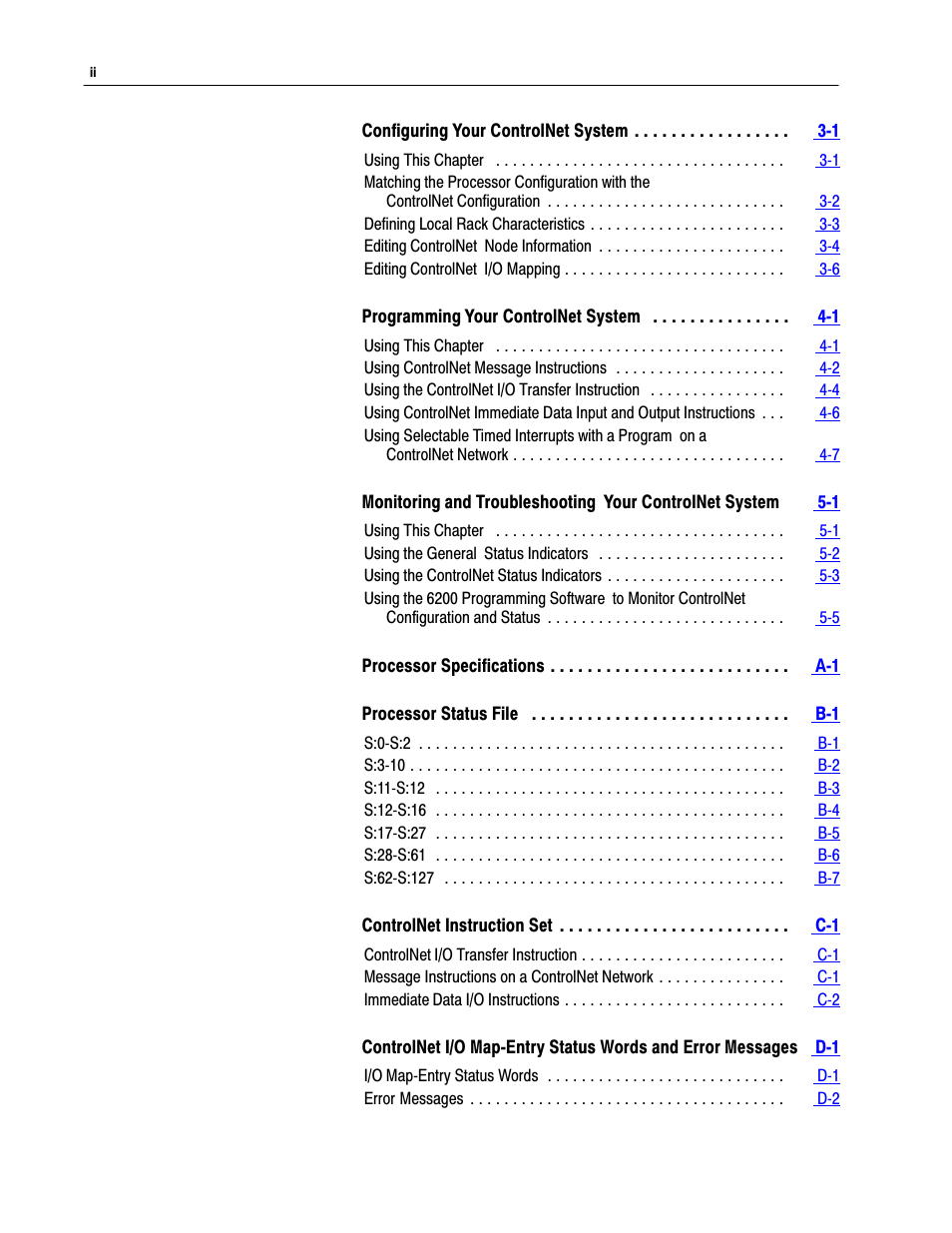 Rockwell Automation 1785-L20C_L40C, D17856.5.14 ControlNet PLC-5 Programmable Controllers User Manual User Manual | Page 4 / 107