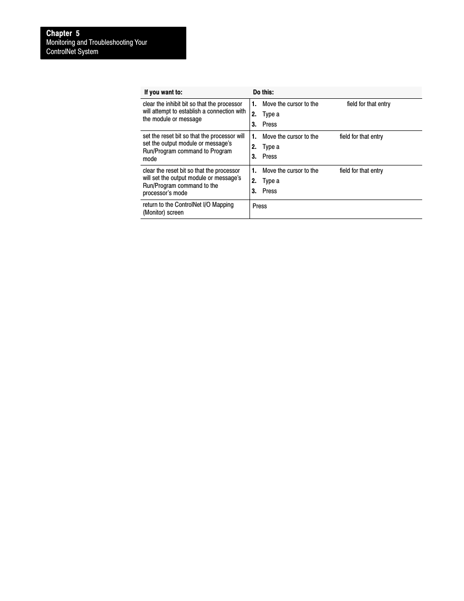 Rockwell Automation 1785-L20C_L40C, D17856.5.14 ControlNet PLC-5 Programmable Controllers User Manual User Manual | Page 72 / 107