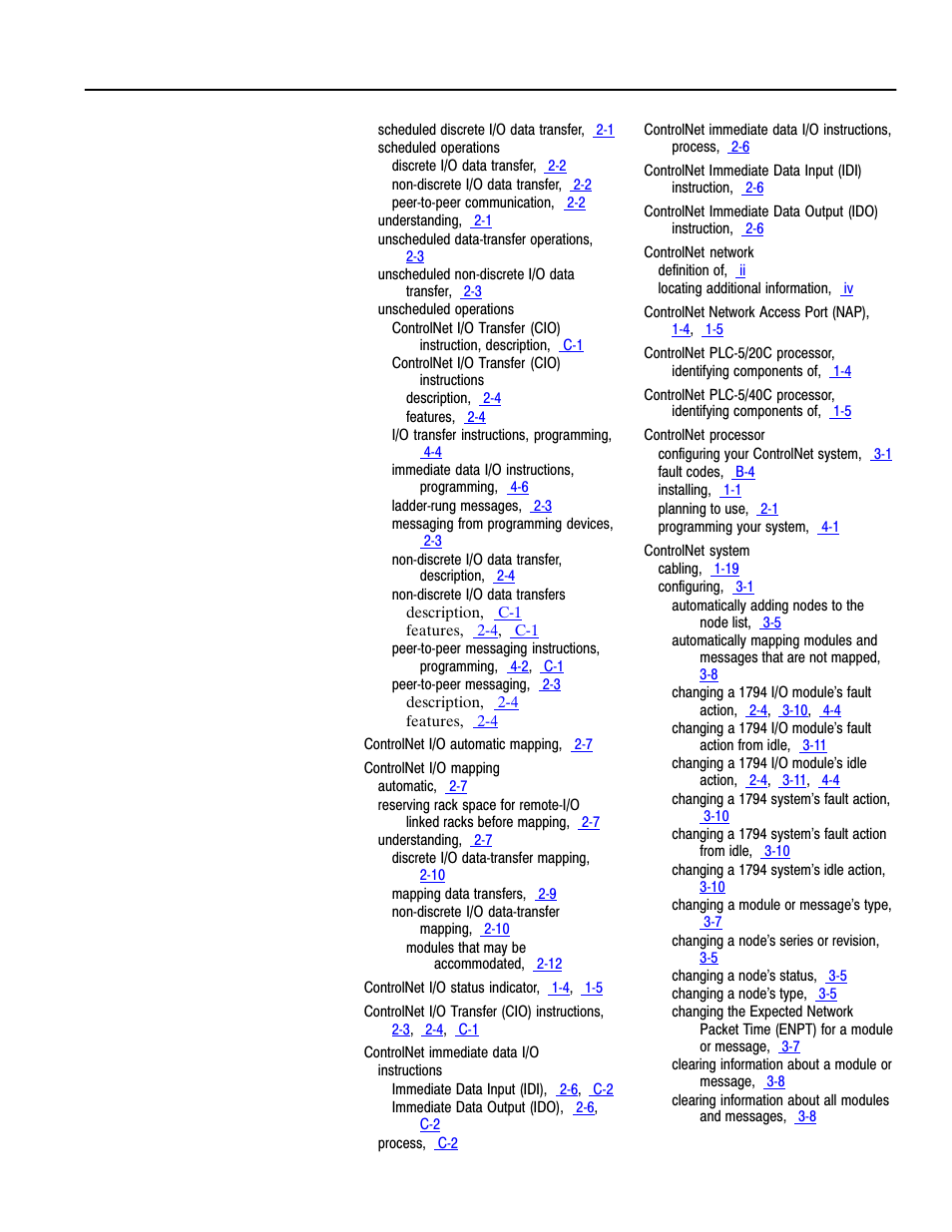 Rockwell Automation 1785-L20C_L40C, D17856.5.14 ControlNet PLC-5 Programmable Controllers User Manual User Manual | Page 99 / 107