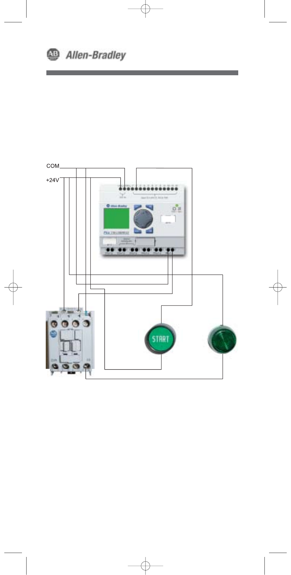 Schematic diagram (for demo unit) | Rockwell Automation 1760 PICO Programming Quick Start User Manual | Page 2 / 16
