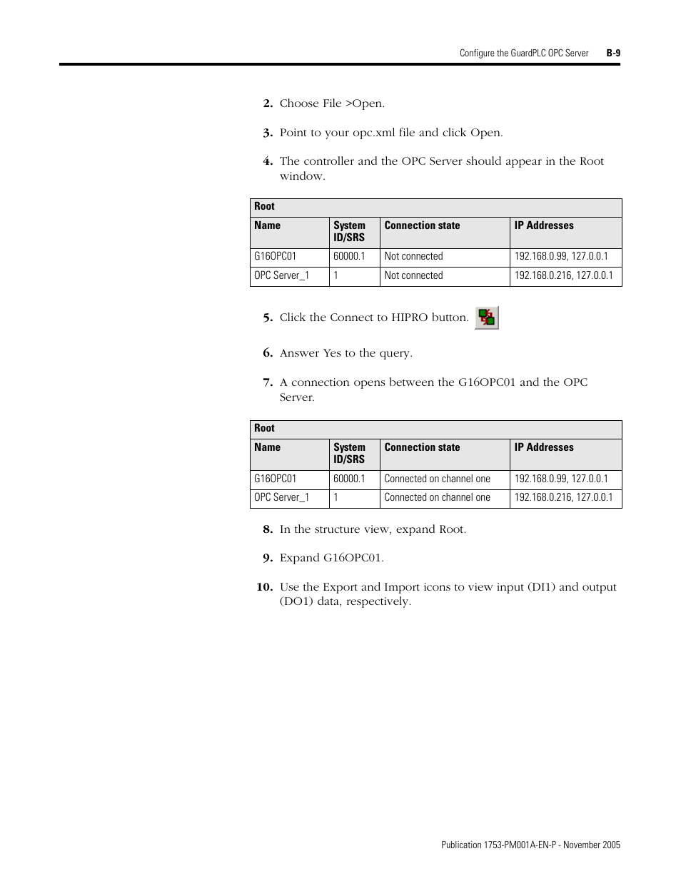 Rockwell Automation 1753-PCS-PAR Using RSLogix Guard PLUS! with GuardPLC Controllers User Manual | Page 115 / 122