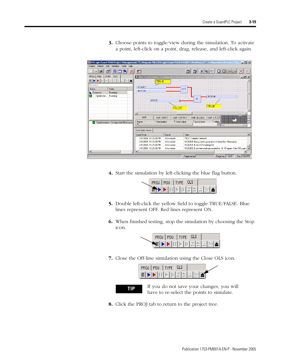 Rockwell Automation 1753-PCS-PAR Using RSLogix Guard PLUS! with GuardPLC Controllers User Manual | Page 59 / 122