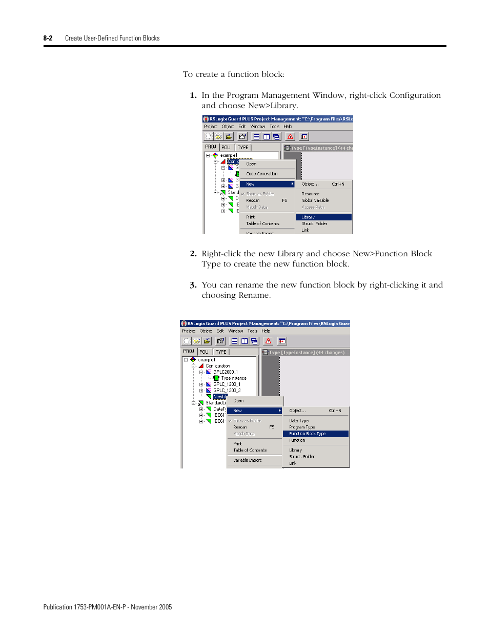 Rockwell Automation 1753-PCS-PAR Using RSLogix Guard PLUS! with GuardPLC Controllers User Manual | Page 88 / 122