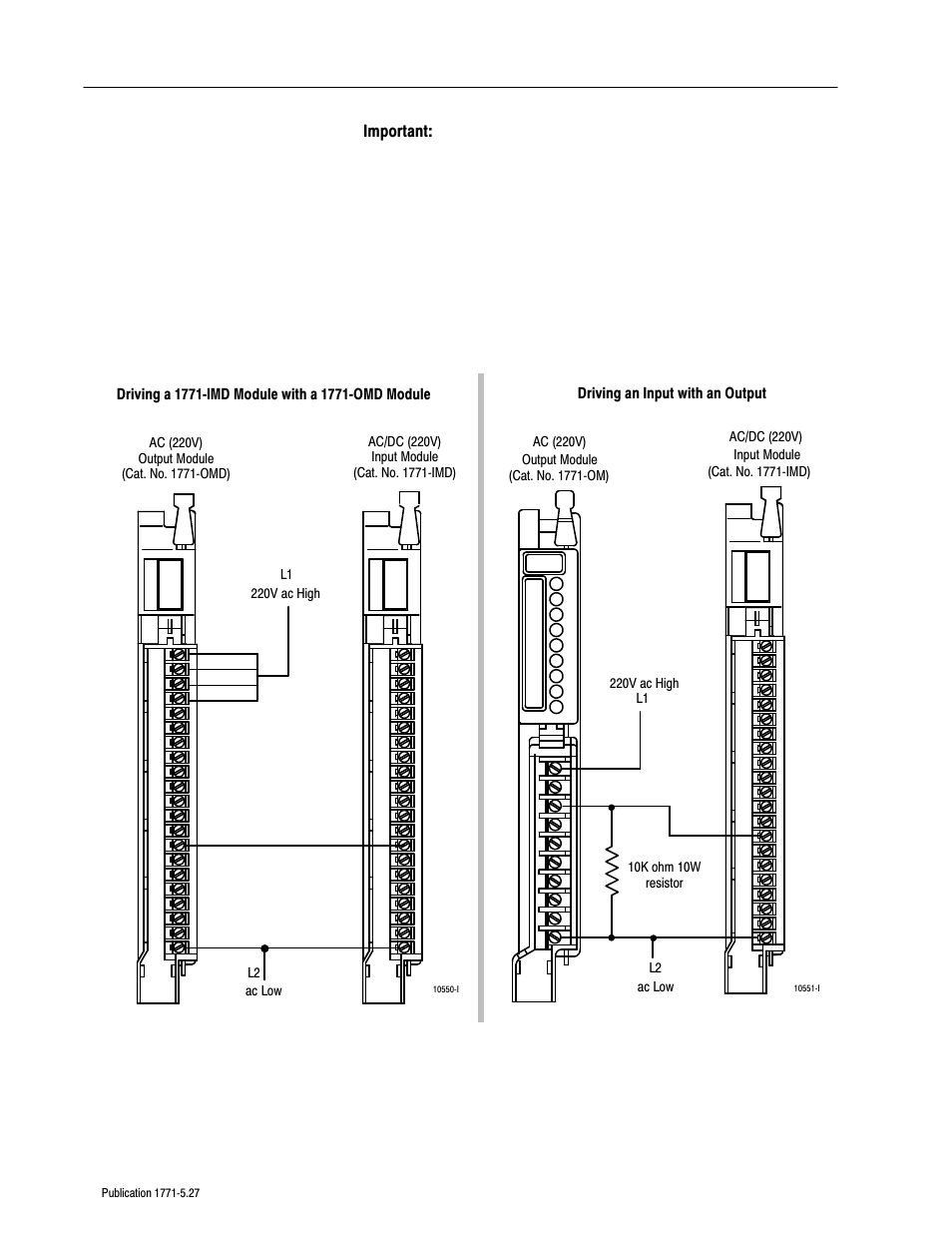 Rockwell Automation 1771-IMD AC/DC(220V) INPUT Installation Instructions User Manual | Page 6 / 8