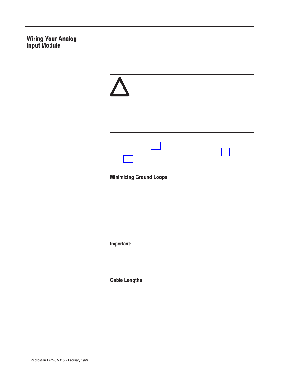 Wiring your analog input module | Rockwell Automation 1771-IFE ANALOG INPUT MODULE User Manual | Page 20 / 82