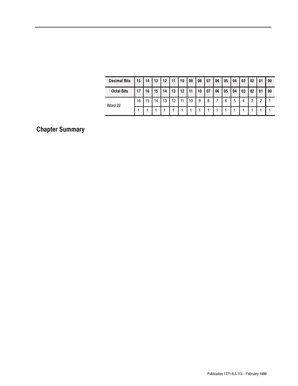 Chapter summary | Rockwell Automation 1771-IFE ANALOG INPUT MODULE User Manual | Page 50 / 82