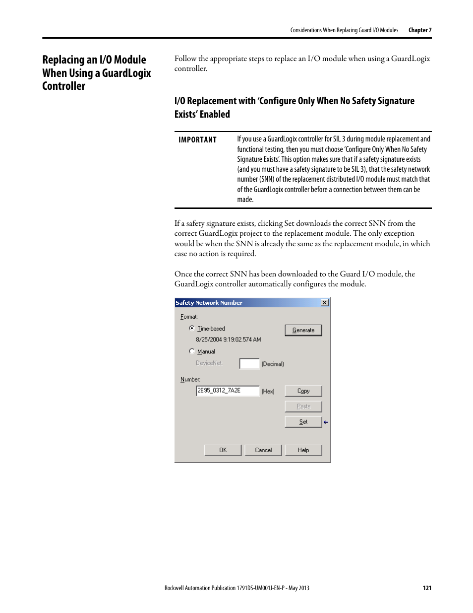 Rockwell Automation 1791DS-IBxxxx Guard I/O DeviceNet Safety Modules User Manual | Page 121 / 178