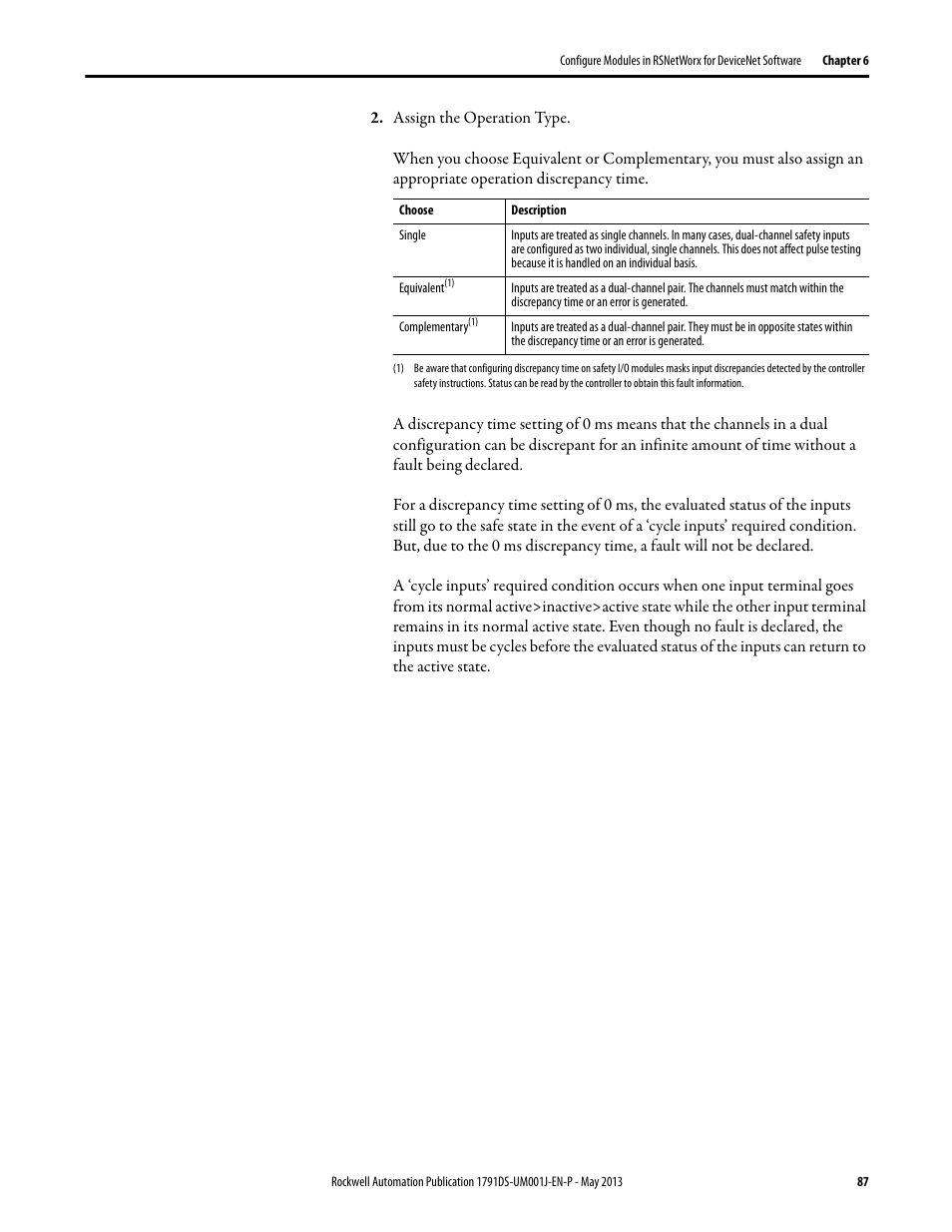 Rockwell Automation 1791DS-IBxxxx Guard I/O DeviceNet Safety Modules User Manual | Page 87 / 178