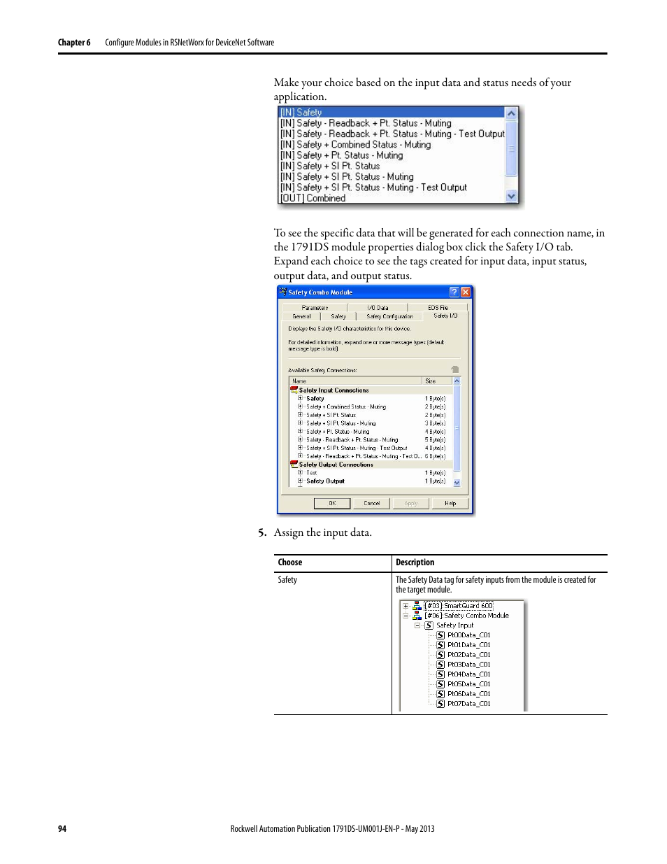Rockwell Automation 1791DS-IBxxxx Guard I/O DeviceNet Safety Modules User Manual | Page 94 / 178