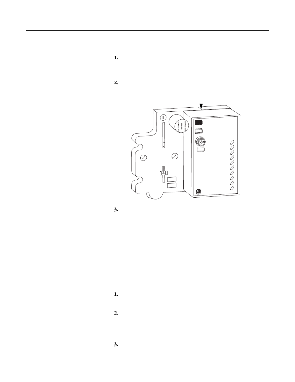 Install the armorpoint rs-485 ascii module | Rockwell Automation 1738-485ASCM12 ArmorPoint I/O RS-485 ASCII Module, Series A User Manual | Page 6 / 14