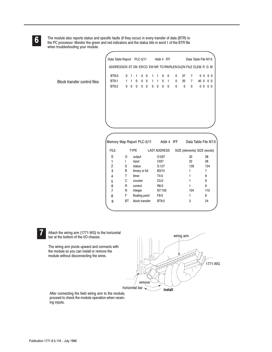 Rockwell Automation 1771-IFF/A,D17716.5.116 FAST ANALOG INPUT MODULE User Manual | Page 22 / 94