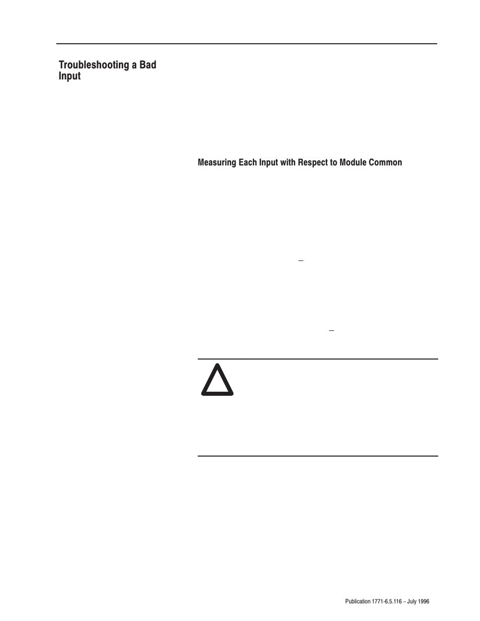 Rockwell Automation 1771-IFF/A,D17716.5.116 FAST ANALOG INPUT MODULE User Manual | Page 23 / 94