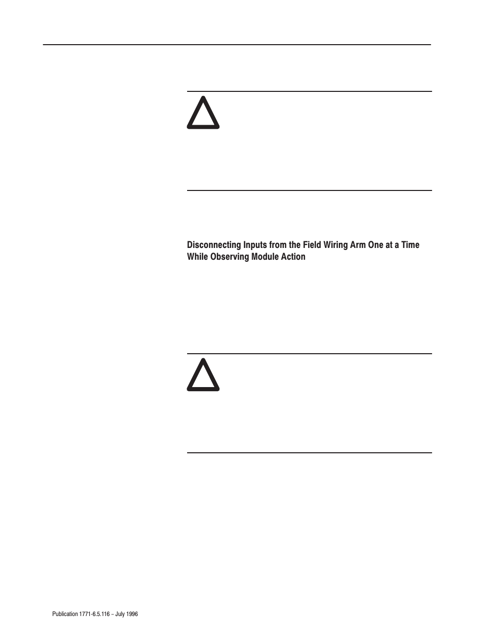 Rockwell Automation 1771-IFF/A,D17716.5.116 FAST ANALOG INPUT MODULE User Manual | Page 24 / 94