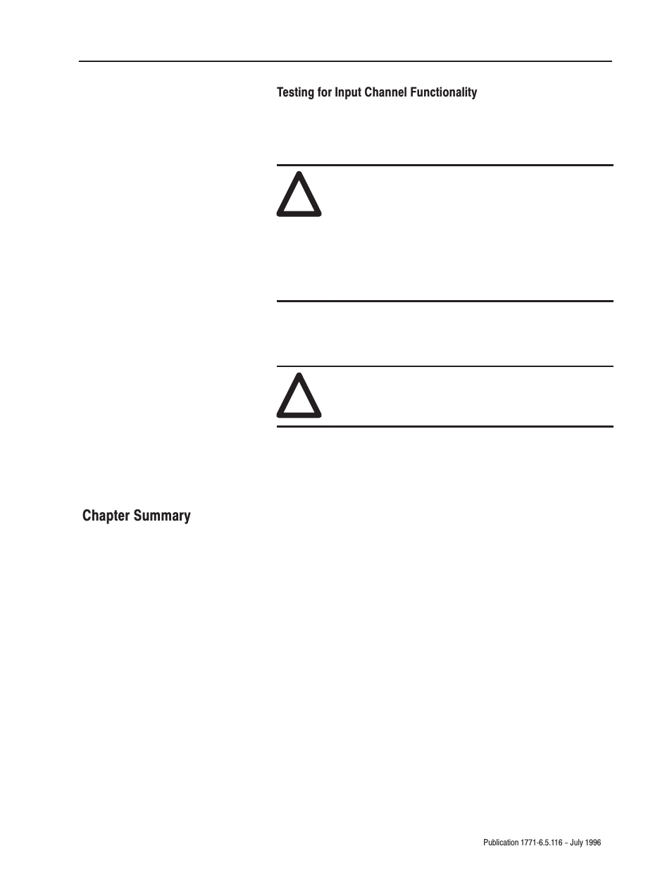 Rockwell Automation 1771-IFF/A,D17716.5.116 FAST ANALOG INPUT MODULE User Manual | Page 25 / 94