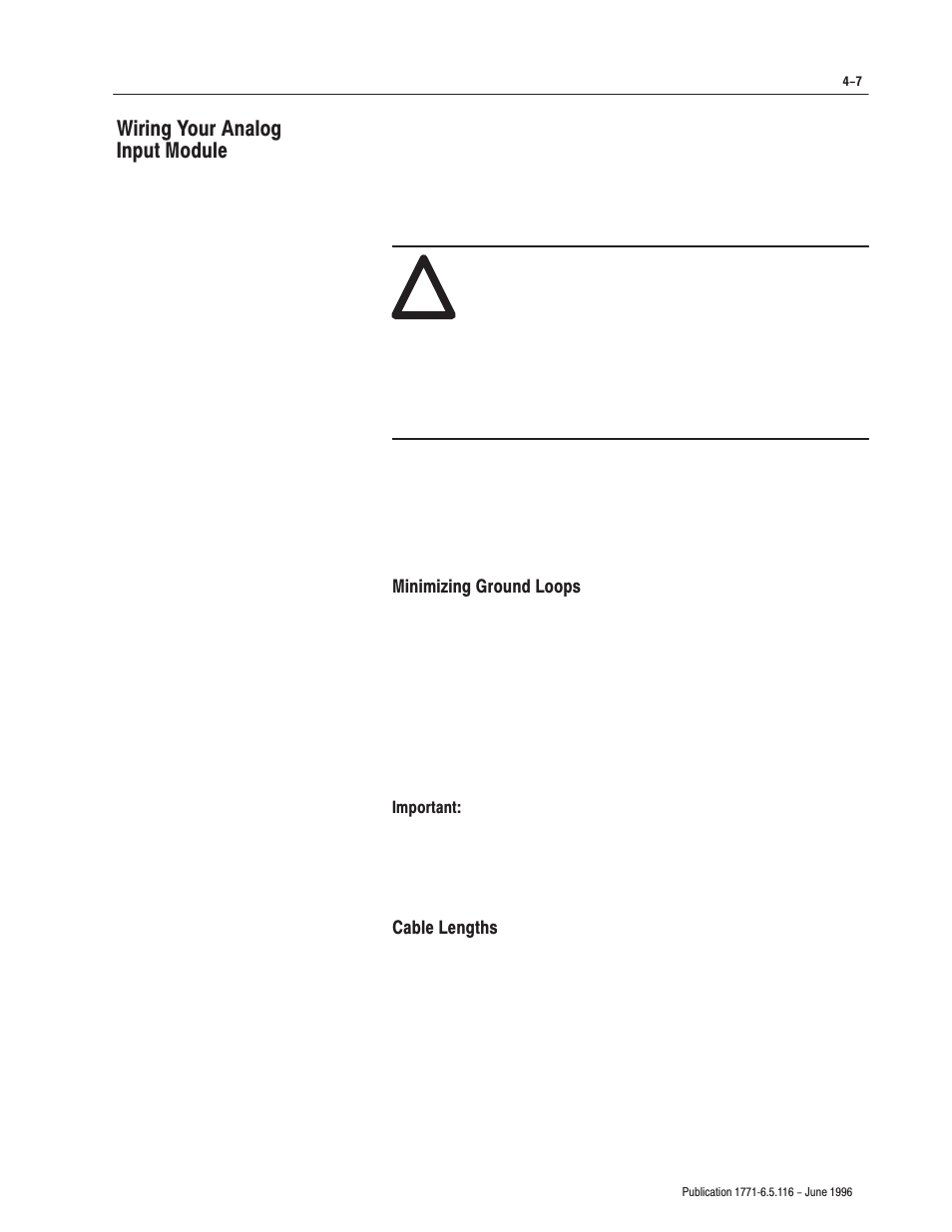 Rockwell Automation 1771-IFF/A,D17716.5.116 FAST ANALOG INPUT MODULE User Manual | Page 37 / 94