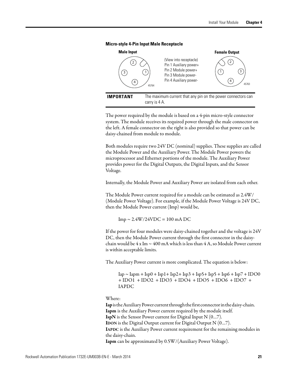 Rockwell Automation 1732E-OB8M8SR EtherNet/IP Dual Port 8-Point SOE Input and Scheduled Output Modules UM User Manual | Page 31 / 146