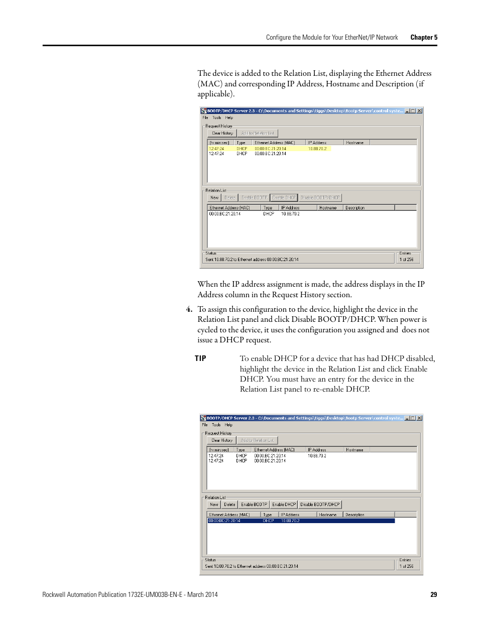 Rockwell Automation 1732E-OB8M8SR EtherNet/IP Dual Port 8-Point SOE Input and Scheduled Output Modules UM User Manual | Page 39 / 146