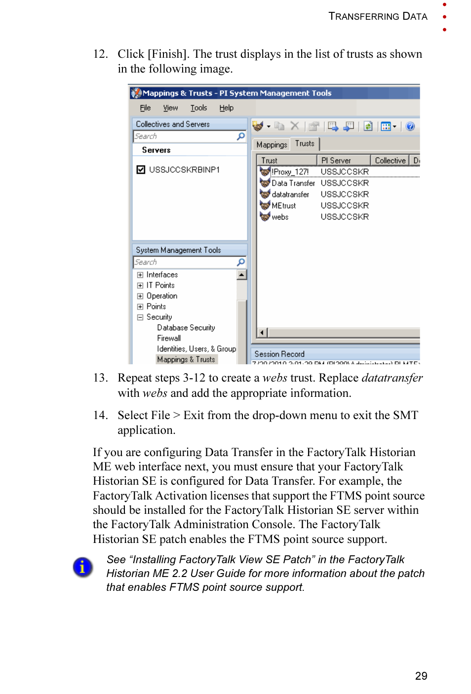 Rockwell Automation FactoryTalk Historian ME 2.2 Quick Start Guide User Manual | Page 33 / 48