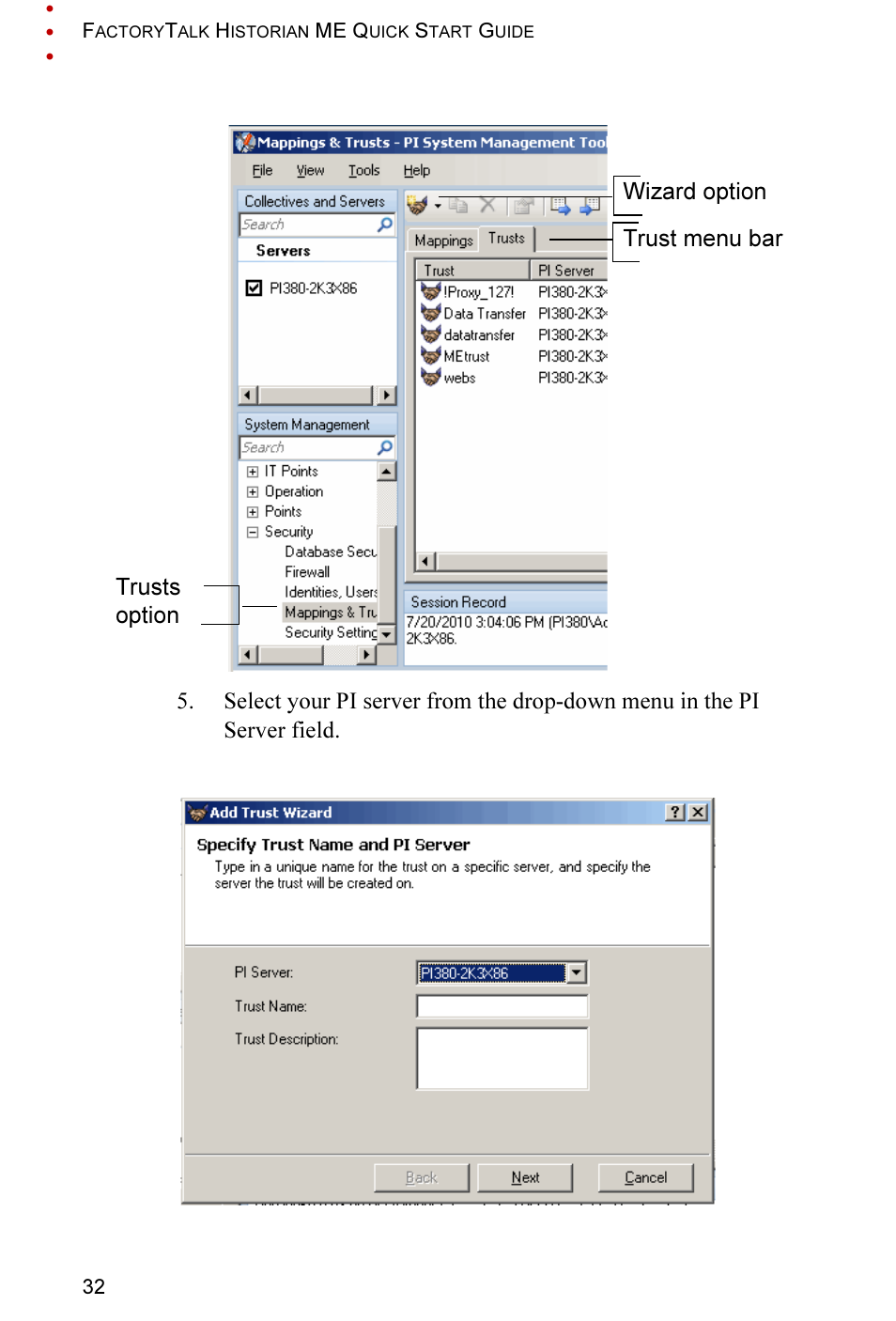 Rockwell Automation FactoryTalk Historian ME 2.2 Quick Start Guide User Manual | Page 36 / 48