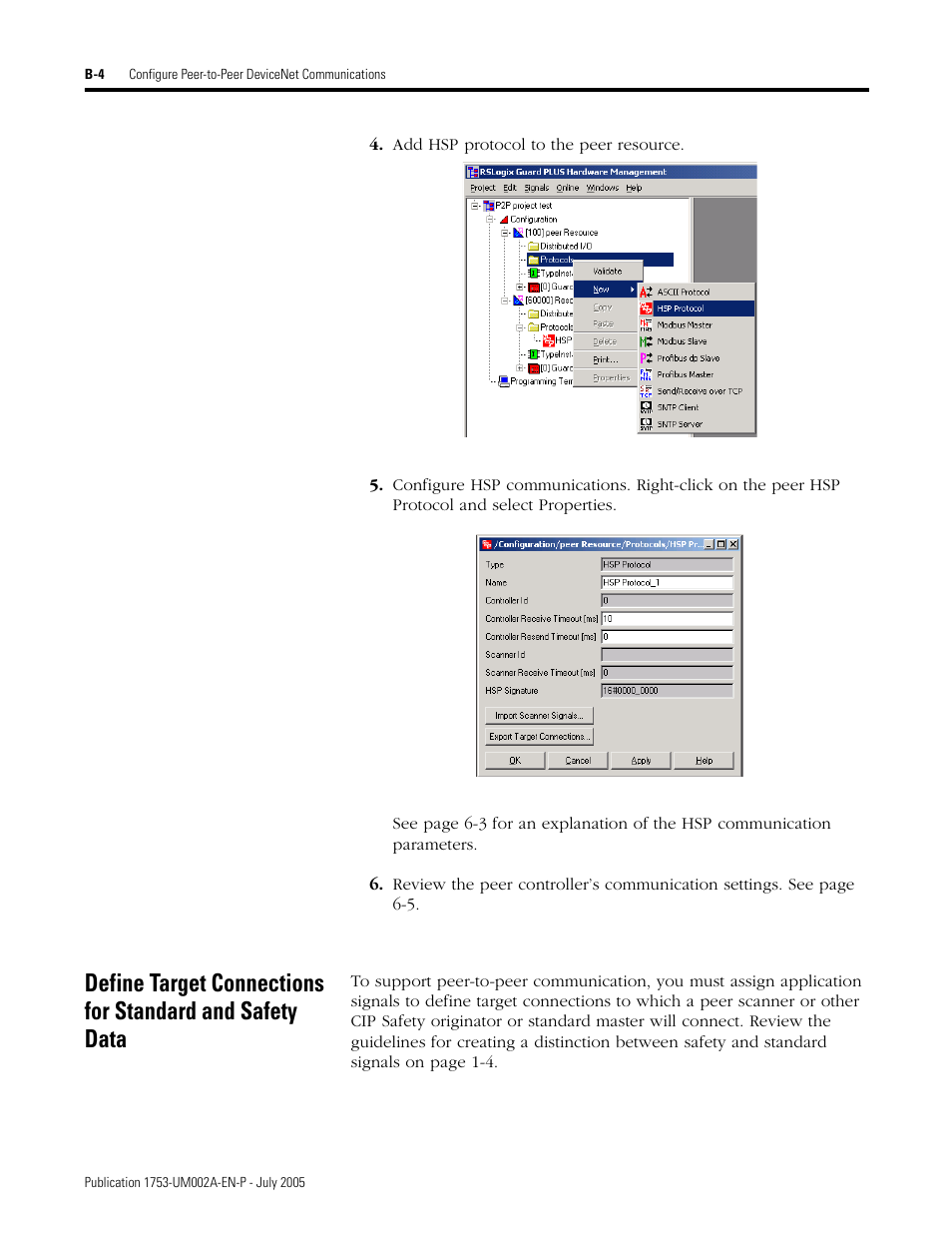 Rockwell Automation 1753-DNSI DeviceNet Safety Scanner for GuardPLC Controllers User Manual | Page 106 / 132