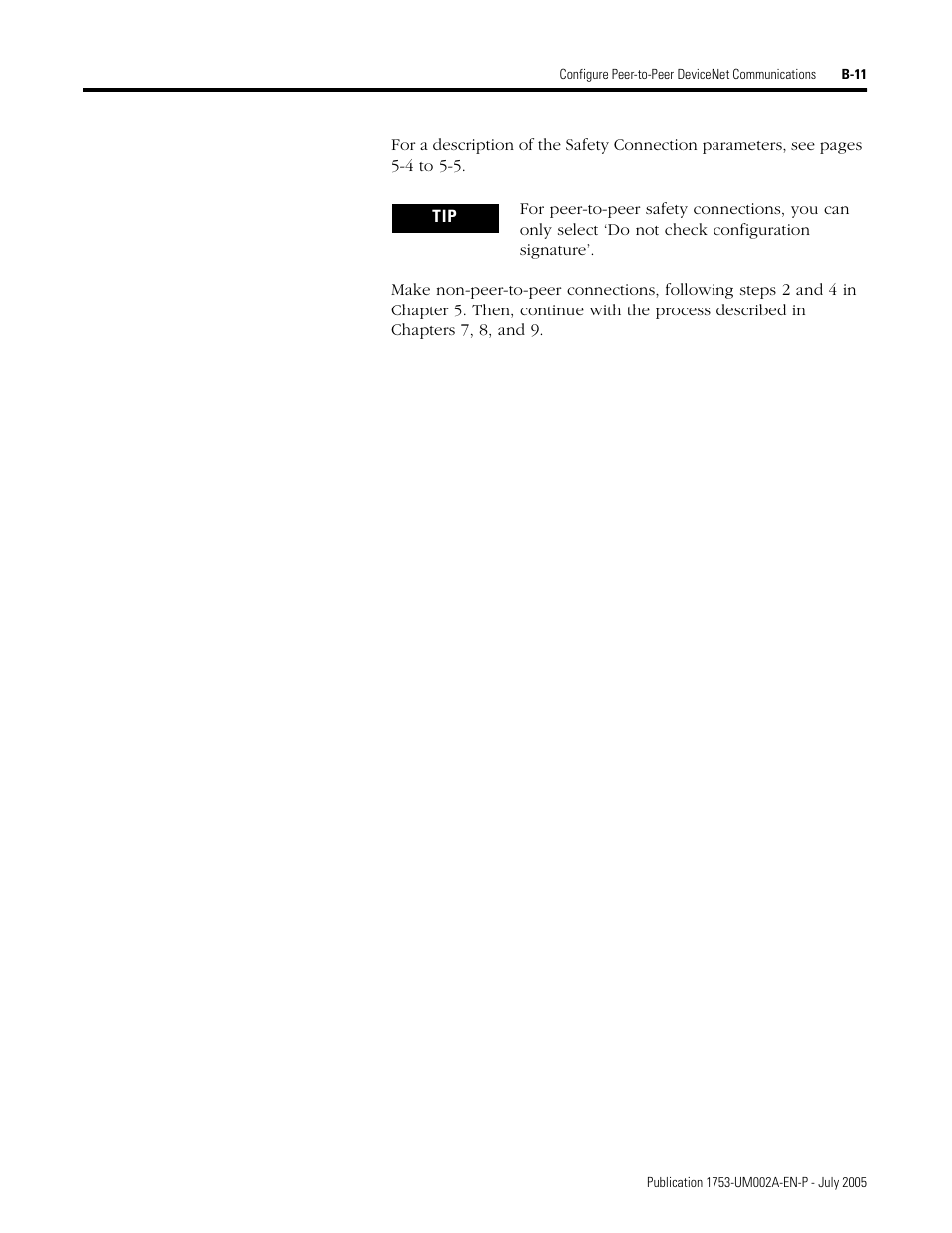 Rockwell Automation 1753-DNSI DeviceNet Safety Scanner for GuardPLC Controllers User Manual | Page 113 / 132