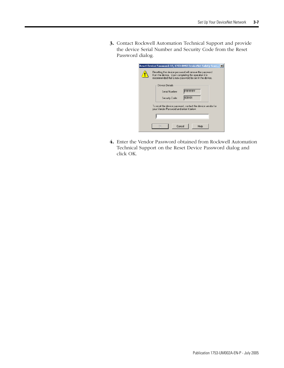 Rockwell Automation 1753-DNSI DeviceNet Safety Scanner for GuardPLC Controllers User Manual | Page 35 / 132