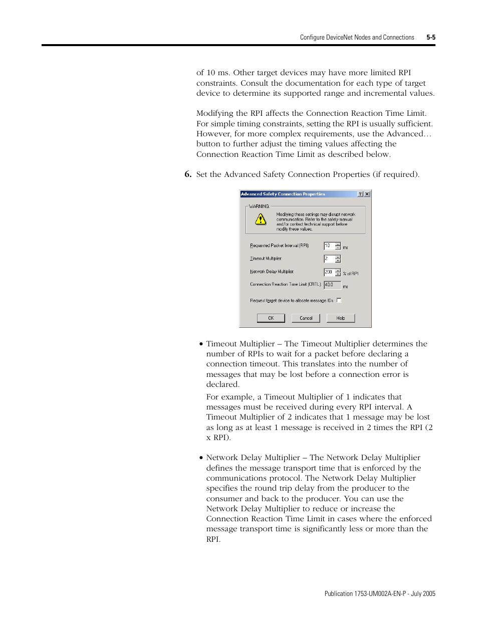 Rockwell Automation 1753-DNSI DeviceNet Safety Scanner for GuardPLC Controllers User Manual | Page 47 / 132