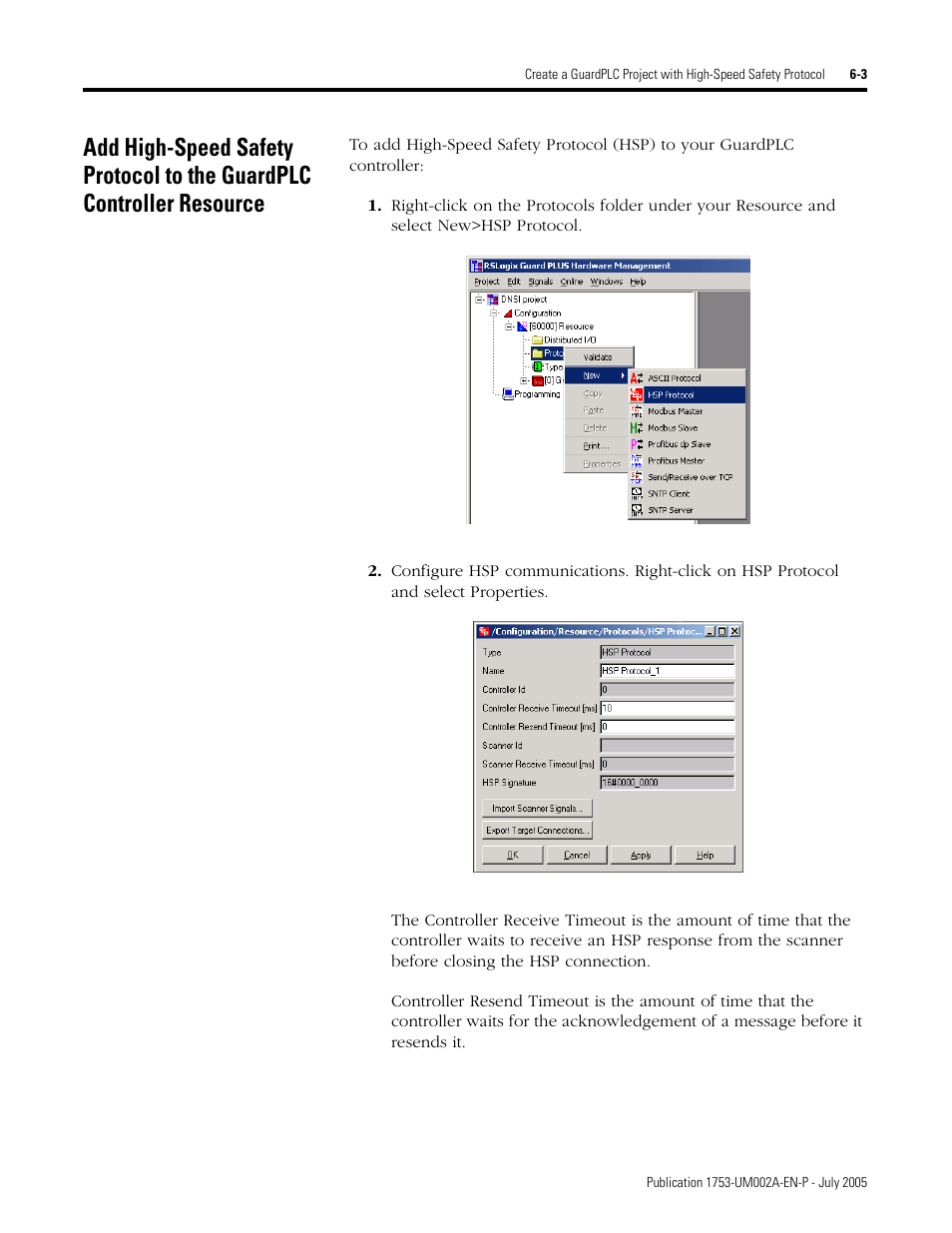 Rockwell Automation 1753-DNSI DeviceNet Safety Scanner for GuardPLC Controllers User Manual | Page 59 / 132
