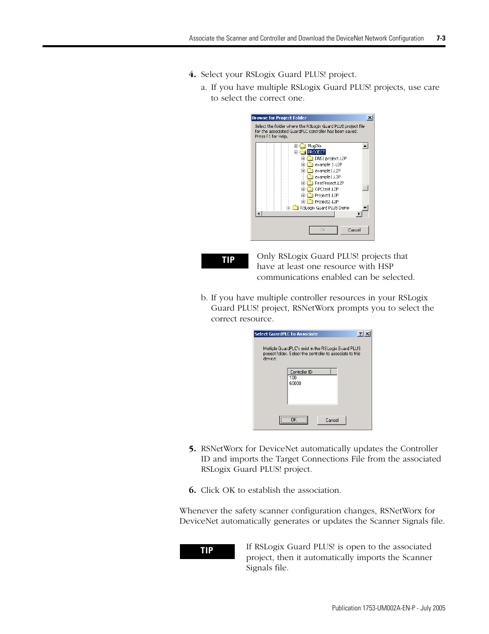 Rockwell Automation 1753-DNSI DeviceNet Safety Scanner for GuardPLC Controllers User Manual | Page 65 / 132