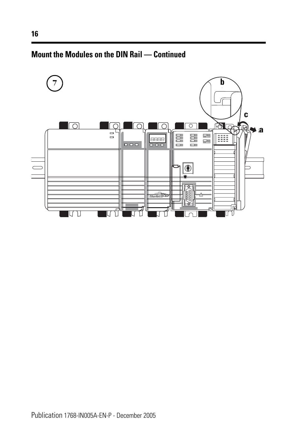 Rockwell Automation 1768-M04SE CompactLogix SERCOS interface Module Installation Instructions User Manual | Page 16 / 28