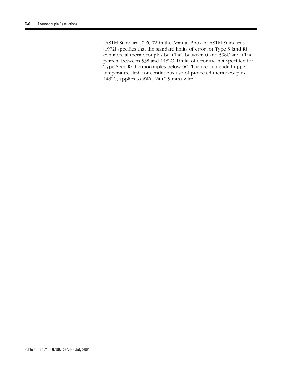 Rockwell Automation 1746-NT4 Series B,D17466.6.1 SLC 500 4-Channel Thermocouple/mV Input Module User Manual User Manual | Page 114 / 131