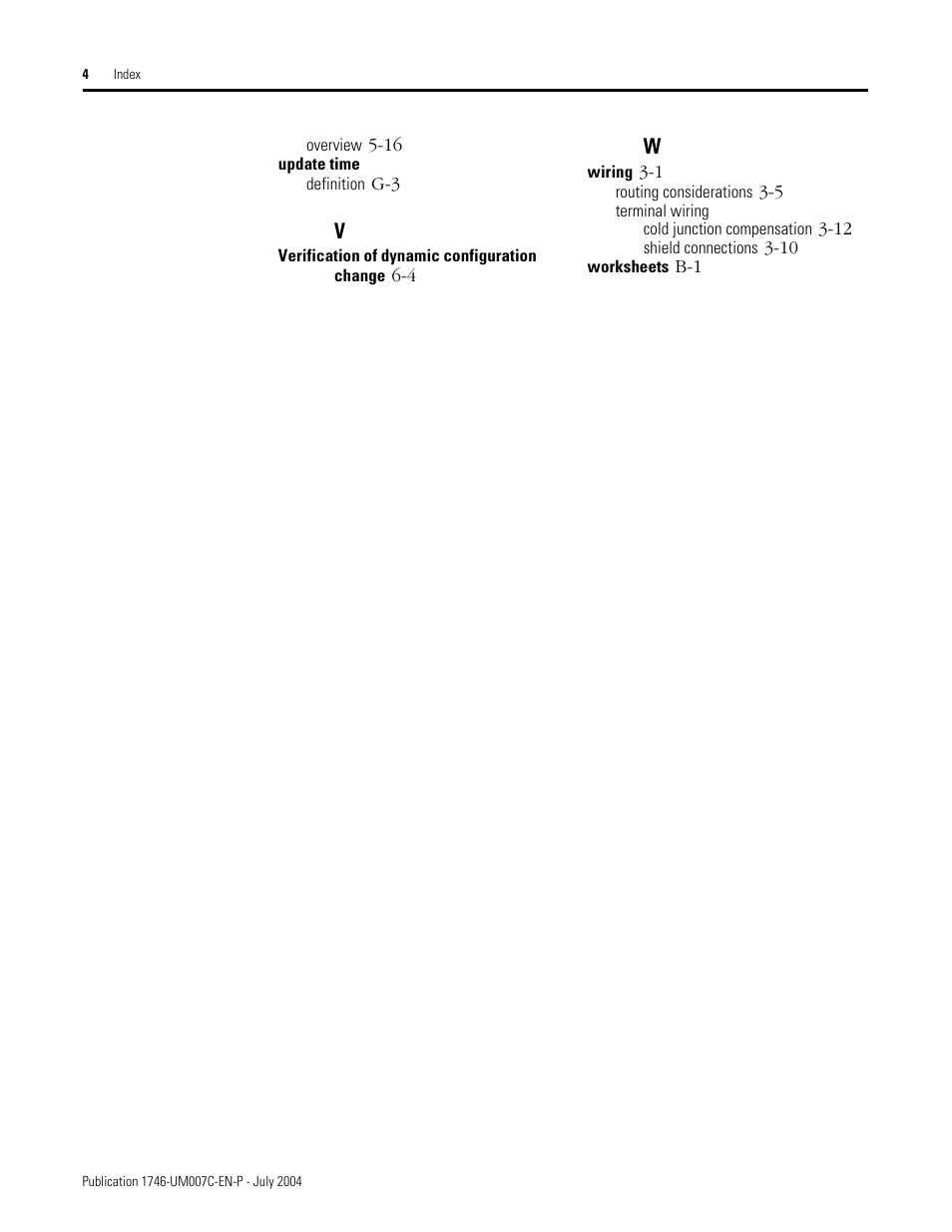 Rockwell Automation 1746-NT4 Series B,D17466.6.1 SLC 500 4-Channel Thermocouple/mV Input Module User Manual User Manual | Page 128 / 131
