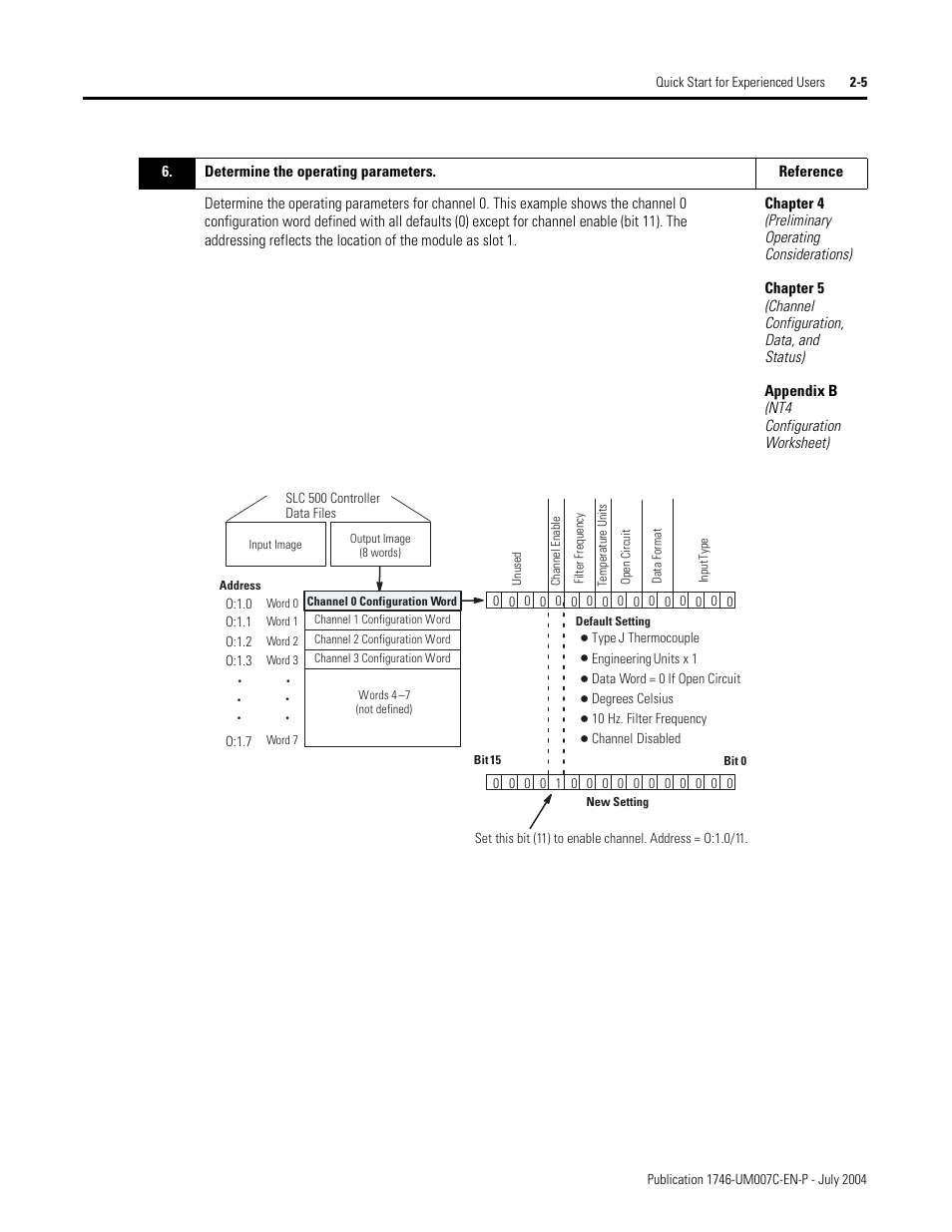 Rockwell Automation 1746-NT4 Series B,D17466.6.1 SLC 500 4-Channel Thermocouple/mV Input Module User Manual User Manual | Page 25 / 131