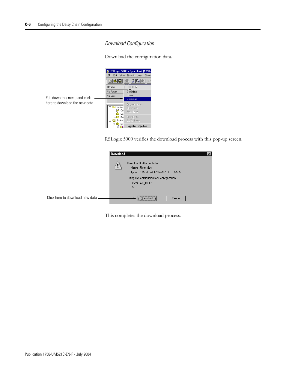 Rockwell Automation 1756-SYNCH ControlLogix SynchLink Module User Manual User Manual | Page 100 / 146