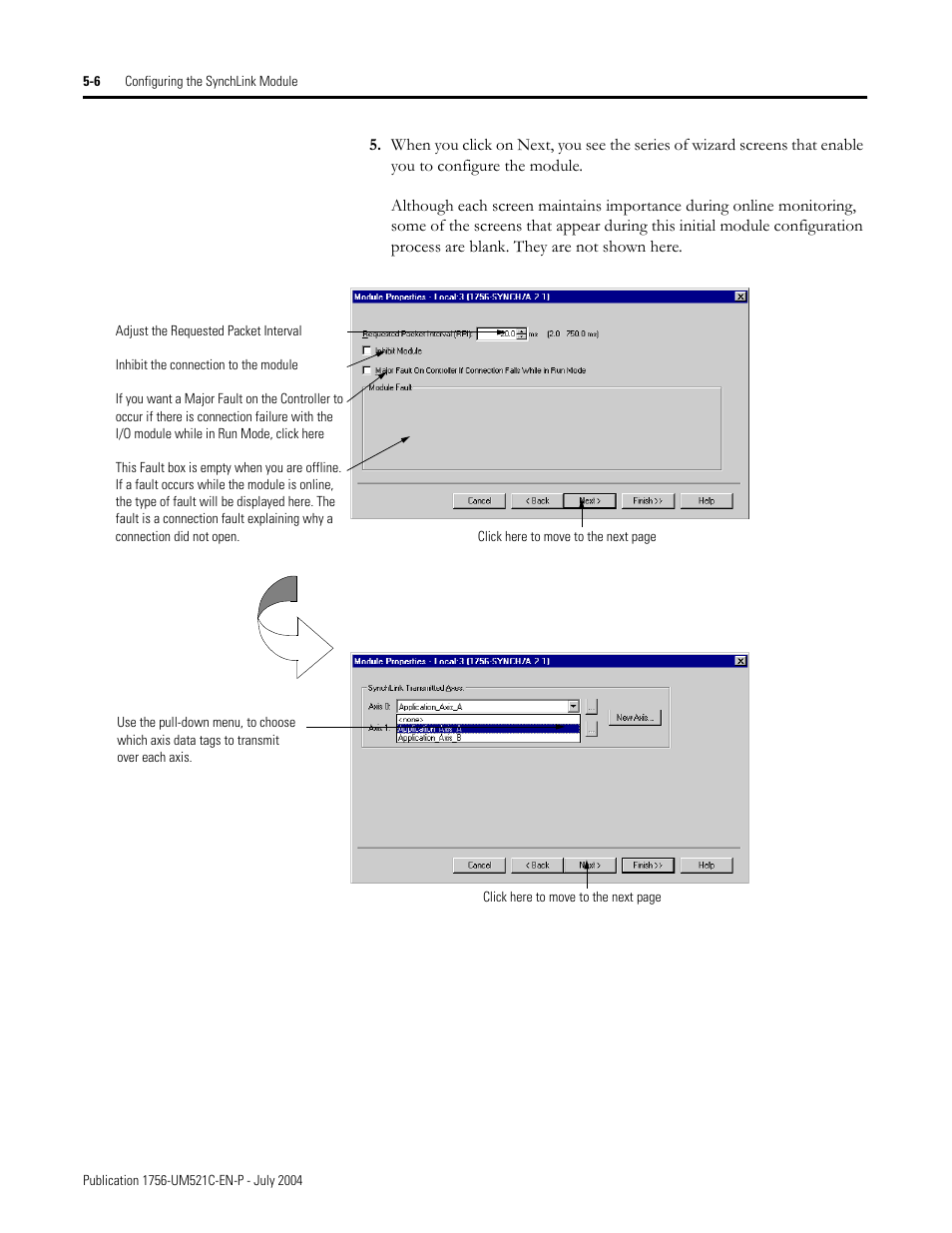 Rockwell Automation 1756-SYNCH ControlLogix SynchLink Module User Manual User Manual | Page 58 / 146