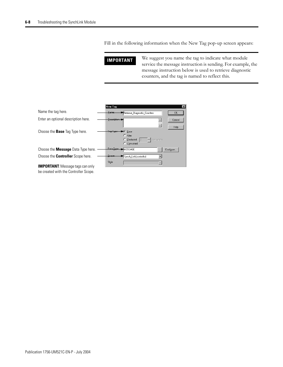 Rockwell Automation 1756-SYNCH ControlLogix SynchLink Module User Manual User Manual | Page 70 / 146
