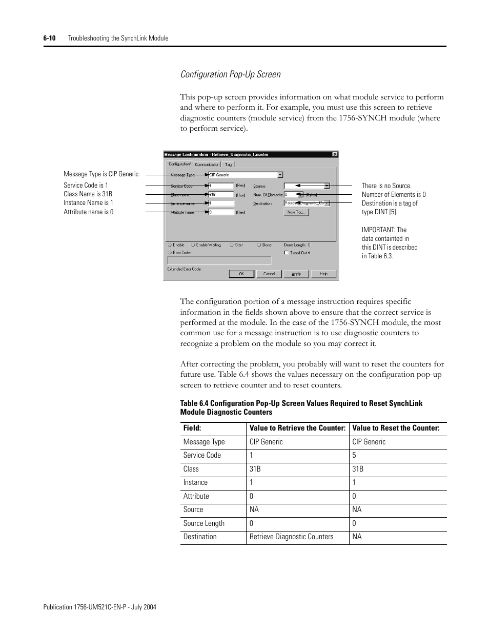 Rockwell Automation 1756-SYNCH ControlLogix SynchLink Module User Manual User Manual | Page 72 / 146