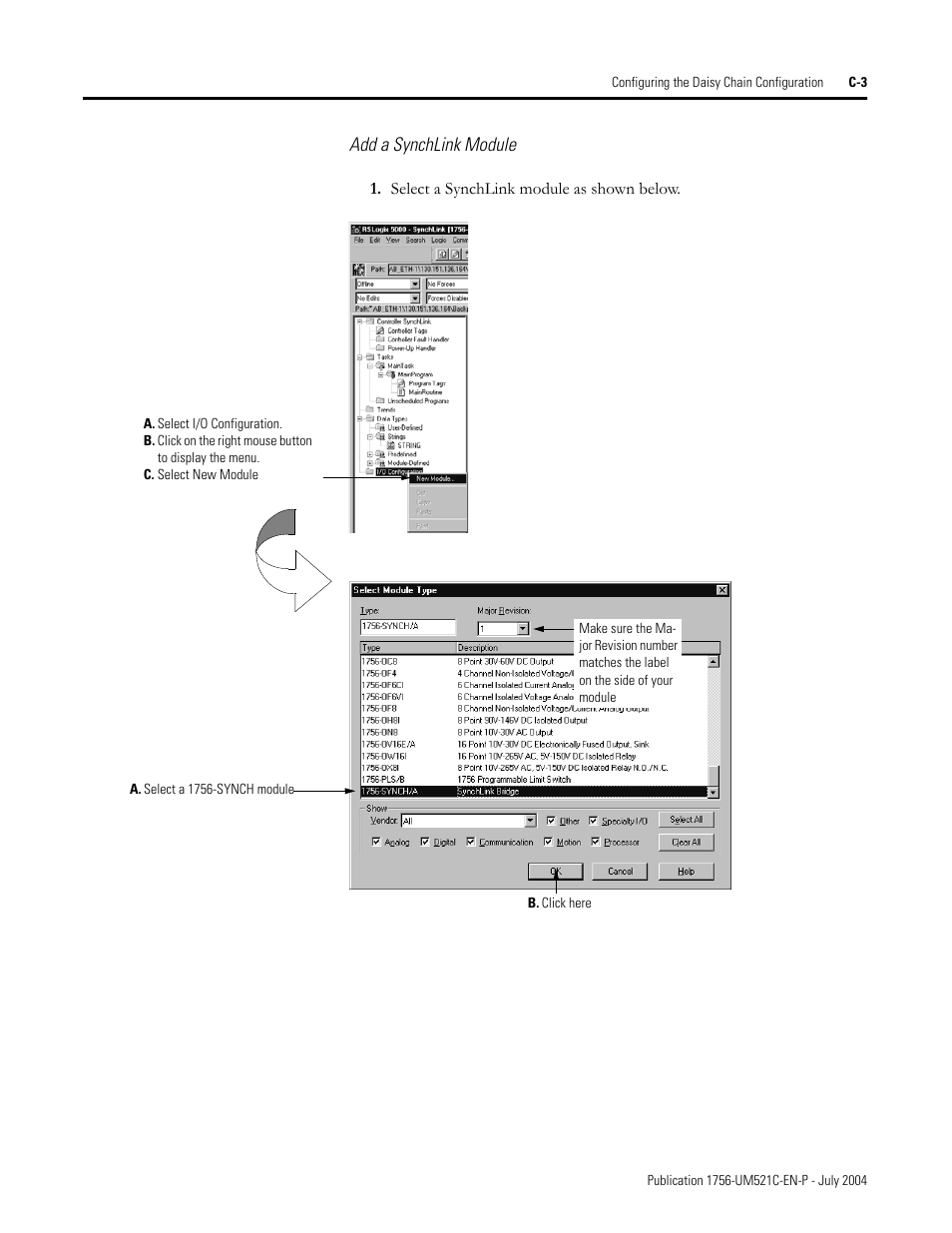 Rockwell Automation 1756-SYNCH ControlLogix SynchLink Module User Manual User Manual | Page 97 / 146