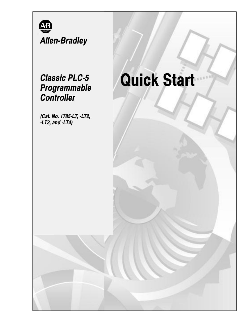 Rockwell Automation 1785-LTx,D178510.3 QUICK START CLASSIC PLC-5 PROG User Manual | 25 pages