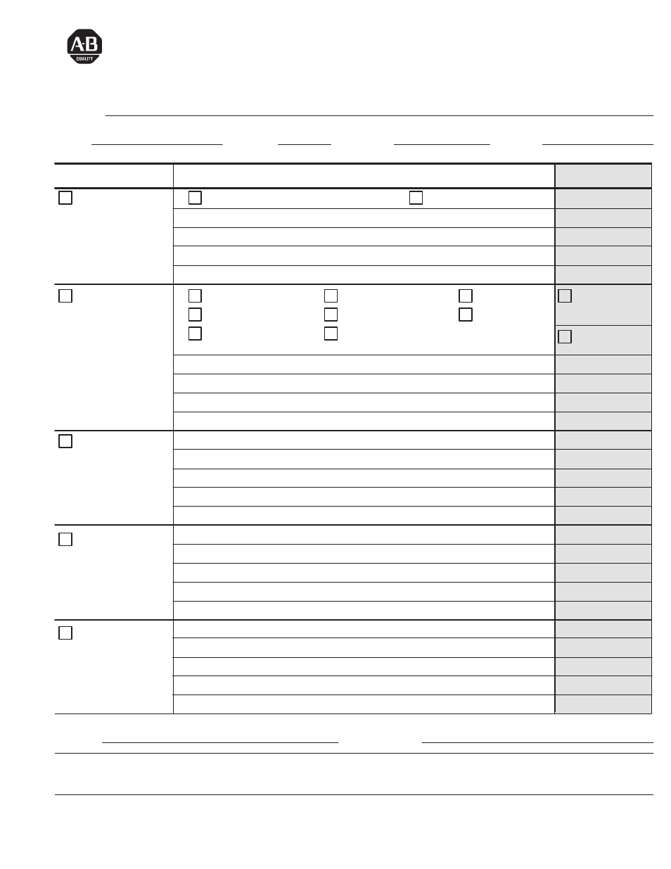 Allen-bradley publication problem report | Rockwell Automation 1785-L20C_L40C QUICK START CONTROLNET PLC-5 User Manual | Page 31 / 34