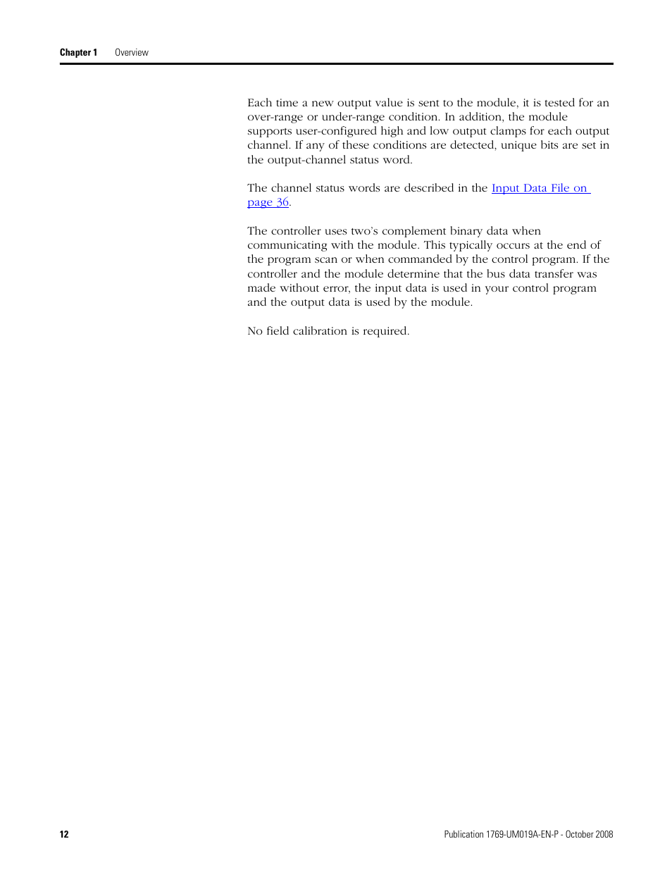 Rockwell Automation 1769-IF4FXOF2F Compact Combination Fast Analog I/O Module User Manual | Page 12 / 94