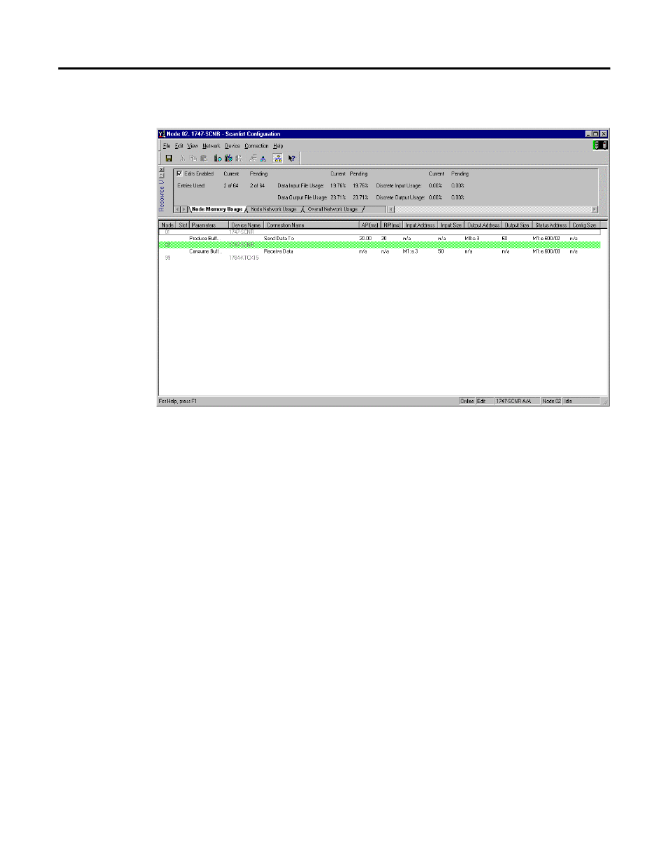 Rockwell Automation 1747-SCNR ControlNet Scanner Module Reference Manual User Manual | Page 138 / 144