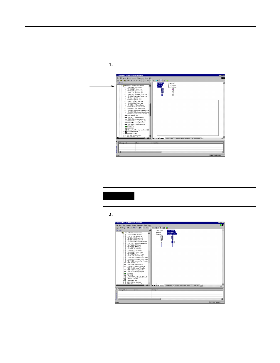 Add i/o modules to your network, Add i/o modules to your network -2 | Rockwell Automation 1734-SSI POINT I/O Synchronous Serial Interface Absolute Encoder Module User Manual User Manual | Page 18 / 53