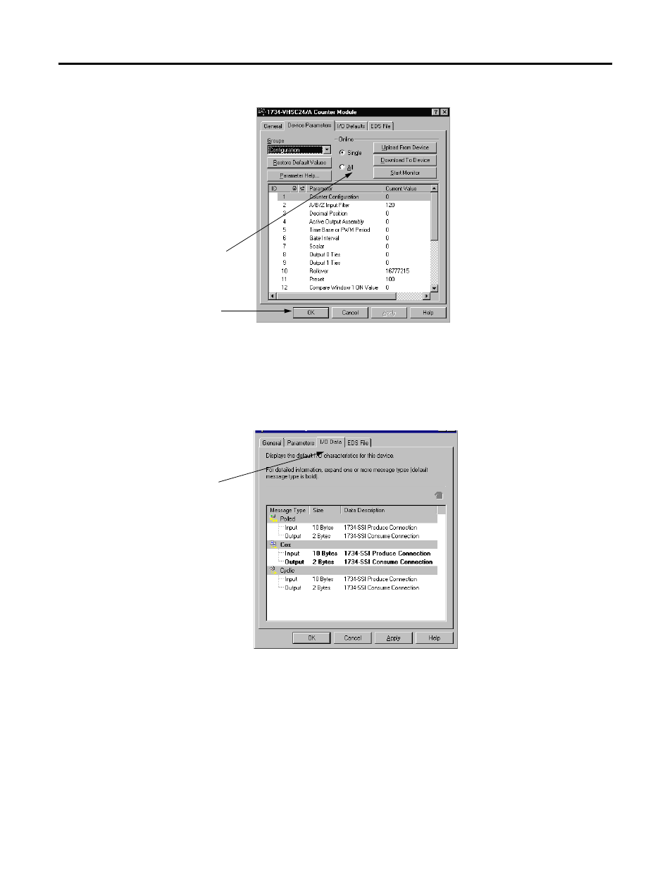 Check i/o status and view the eds file, Check i/o status and view the eds file -5 | Rockwell Automation 1734-SSI POINT I/O Synchronous Serial Interface Absolute Encoder Module User Manual User Manual | Page 21 / 53