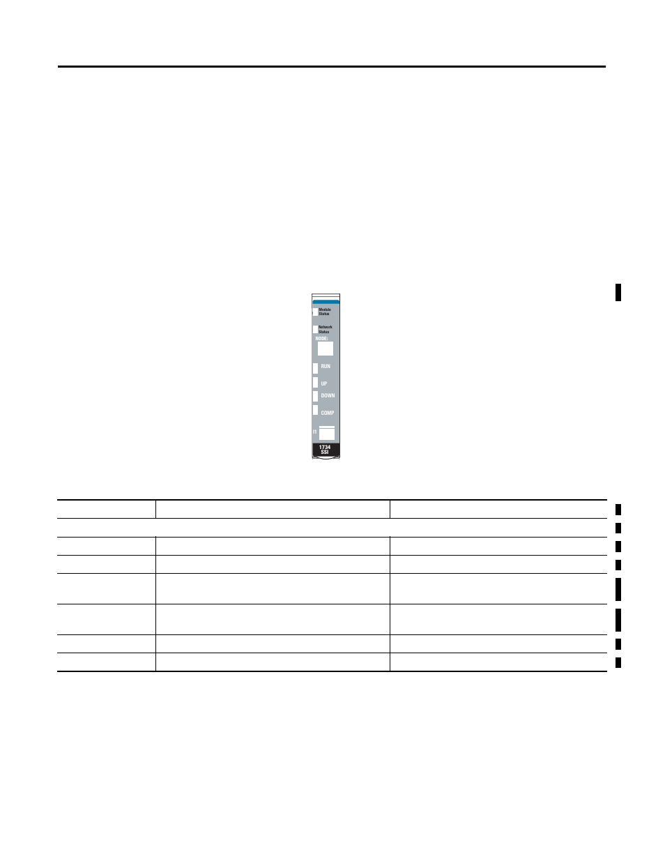5 - diagnose problems, About this chapter, Use the indicators for troubleshooting | Chapter 5, Diagnose problems, Chapter | Rockwell Automation 1734-SSI POINT I/O Synchronous Serial Interface Absolute Encoder Module User Manual User Manual | Page 37 / 53