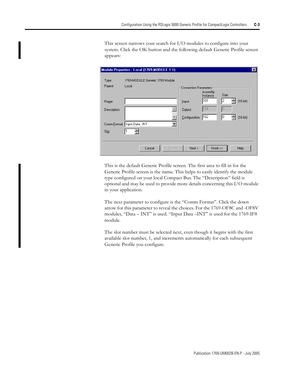 Rockwell Automation 1769-OF2 Compact I/O Analog Modules User Manual | Page 155 / 184